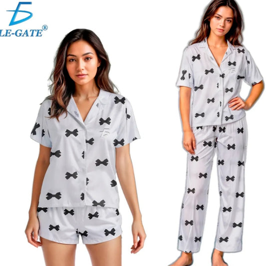 Casual Lightweight Women's Sleepwear Set